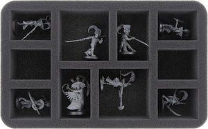 Feldherr Magnetic Box green for Warcry: Corvus Cabal