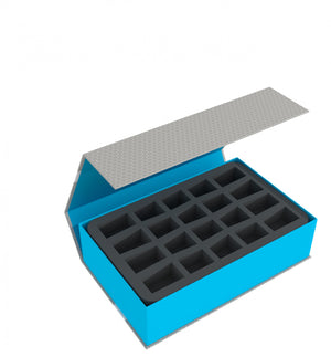 Feldherr Magnetic Box blue for 40 smaller miniatures