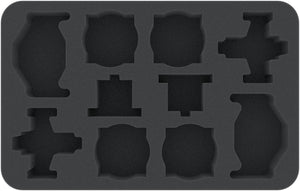HSMEAH040BO 40 mm foam tray for Star Wars X-Wing Kimogila Fighter, Quadjumper and H-6 Scurrg Bomber