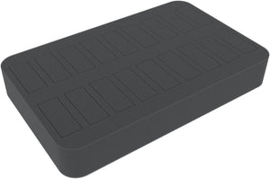 HSMELS040 foam tray with 18 punch-outs