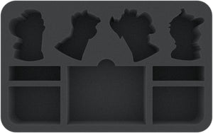 HSMENF050BO foam tray for Warhammer Underworlds: Nightvault - Ylthari's Guardians