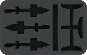 HSMENY065BO Vassoio in schiuma Feldherr per Team Yankee - 3 Elicotteri Cobra Attack Attack