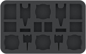 HSMERQ030BO Feldherr foam tray for Star Wars X-Wing: BTL-B Y-Wing + Naboo Royal N-1 Starfighter