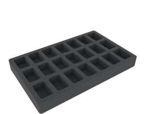 Feldherr foam set for 9L Really Useful Boxes - 84 miniatures