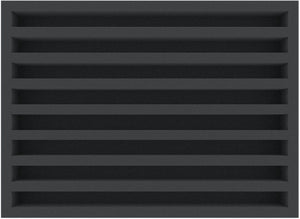 IU040A001 Feldherr foam insert for model railway - N scale - 8 compartments - for upright storage