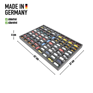 JV035A001 Inserto in schiuma per automodelli 1:87 - 85 compartimenti