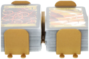 Feldherr card holder for Dominion - basic Treasure cards + Curse Cards with sleeves