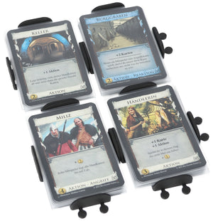 Feldherr card deck holder for Dominion - Kingdom cards with sleeves