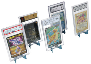 5 pcs value pack Feldherr Card Stand - Foldable - for Graded Cards, Trading Cards and Slabs