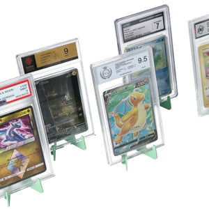 5 pcs value pack Feldherr Card Stand - Foldable - for Graded Cards, Trading Cards and Slabs