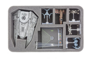 Feldherr Storage Box FSLB150 per Star Wars X-Wing Imperial - Imperial Raider, Slave 1, Lambda Shuttle, VT-49 Decimatore