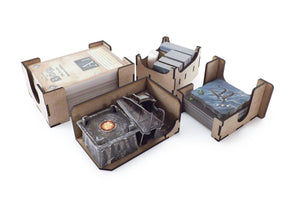 Boardgame Organizer Insert for The Legends of Andor: The Journey North and the expansion The Star Shield