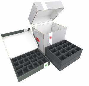 Feldherr Storage box FSLB310 with Storage box FSLB055 for Heroes of Might & Magic III: The Board Game - Gameplay All-In Pledge - miniatures only