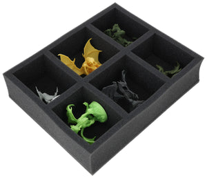 Feldherr Storage box FSLB310 with Storage box FSLB055 for Heroes of Might & Magic III: The Board Game - Gameplay All-In Pledge - miniatures only