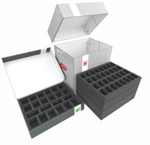 Feldherr Storage box FSLB310 with Storage box FSLB055 for Heroes of Might & Magic III: The Board Game - Gameplay All-In Pledge - miniatures only