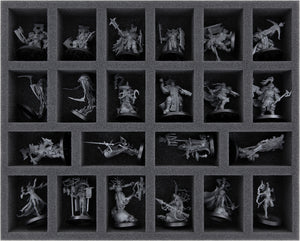 Feldherr MAXI PLUS bag for 79 miniatures on large base + vehicles / monsters