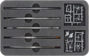 Feldherr MAXI PLUS bag for 128 Citadel paint pots (12 ml / 18 ml / 24 ml) + tools