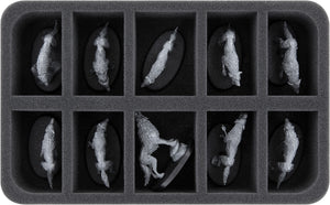 Feldherr MEDIUM borsa per Warhammer Quest: Città Maledetta - Nemesi - espansione + 25 miniature aggiuntivi