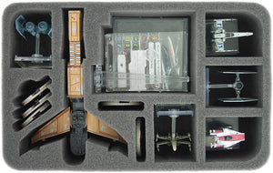 Feldherr MEDIO Caso Feldherr per la feccia dell'ala X e la malvagità, dente di cane e schiavo 1