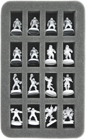 Feldherr MINI Custodia per 32 miniature di Blood Bowl su basi da 25 mm (fino al 2015)