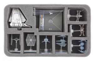 Feldherr MINI PLUS Case per X-Wing Lambda Shuttle, Star Ships e accessori