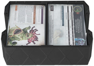 Feldherr Magnetic Box green for Warhammer Age of Sigmar: Warscroll Cards (70 x 121 mm) + Miniatures + Accessories