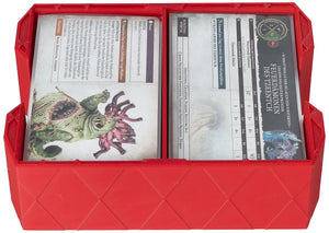 Feldherr Magnetic Box green for Warhammer Age of Sigmar: Warscroll Cards (70 x 121 mm) + Miniatures + Accessories