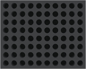 FS040A014 Feldherr foam tray for 80 color bottles - standing