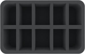 HS070A008 Feldherr foam tray for Battlestar Galactica: Starship Battles - 10 compartments