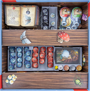 Feldherr Organizer Insert for The Quacks of Quedlinburg + The Herb Witches - core game box