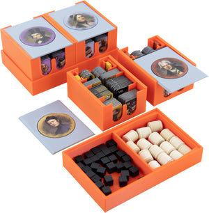 Feldherr Organizer Insert for Brass: Lancashire / Brass: Birmingham Deluxe Edition (2018) - board game box