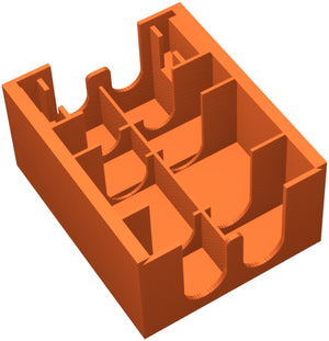 Feldherr Organizer Insert for Brass: Lancashire / Brass: Birmingham Deluxe Edition (2018) - board game box