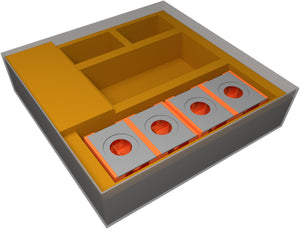 Feldherr Organizer Insert for Brass: Lancashire / Brass: Birmingham Deluxe Edition (2018) - board game box