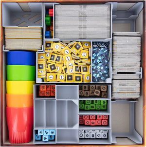 Feldherr Organizer Insert for Roll for the Galaxy + Rivalry + Ambition