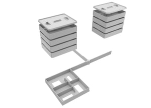 Feldherr Organizer Insert Upgrade Set for Infinity Defiance - core game box