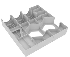 Feldherr Organizer Insert for Twilight Imperium 4th Edition: Prophecy of Kings - board game box