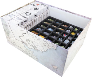 Feldherr foam set + card holders for Gloomhaven - board game box
