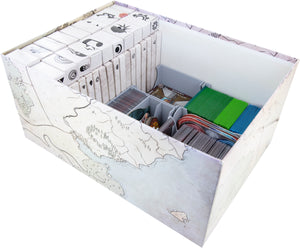 Feldherr foam set + card holders for Gloomhaven - board game box