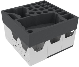 Feldherr Organizer Insert + foam set for Etherfields - core game box + Creatures of Etherfields + Stretch Goals Wave 1 + additional contents