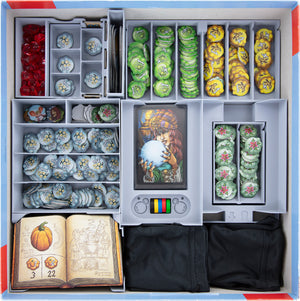 Feldherr Organizer Insert for The Quacks of Quedlinburg + The Herb Witches + The Alchemists - core game box