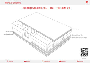 Feldherr Organizzatore per Hallertau - scatola di gioco principale