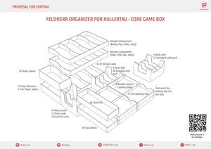 Feldherr Organizzatore per Hallertau - scatola di gioco principale