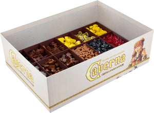 Feldherr Organizer Insert for Caverna: The Cave Builders - core game box