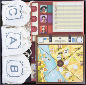 Feldherr Organizer Insert for Great Western Trail Second Edition + expansion / Argentina