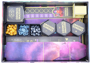 Feldherr Organizer Insert for Council of Shadows - core game box