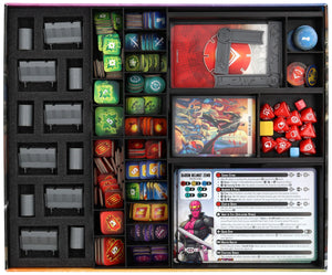 Feldherr foam set + Organizer inserts for Marvel: Crisis Protocol - Earth’s Mightiest Core Set - core game box