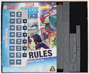 Feldherr foam set + Organizer inserts for Marvel: Crisis Protocol - Earth’s Mightiest Core Set - core game box