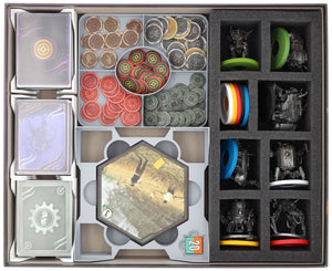 Feldherr Organizer Insert + foam set for Expeditions + expansion - core game box