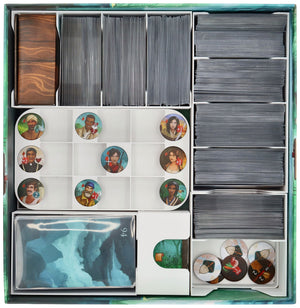 Feldherr Organizer Insert for Sleeping Gods + Tides of Ruin - core game box