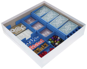 Feldherr Organizer Insert with 3D Tokens Upgrade Set for Wyrmspan - core game box
